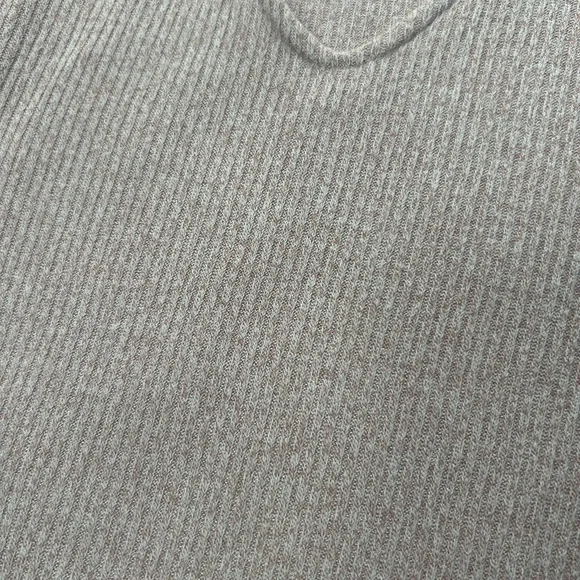 Express Pink Crisscross Ribbed Sleeveless Bodysuit - Picture 3 of 7